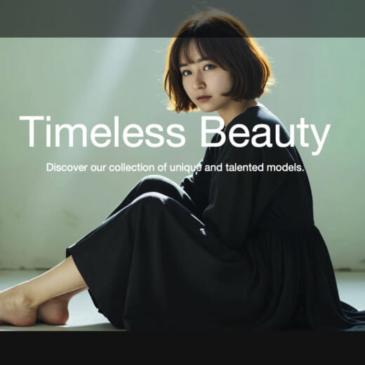 AIタレントサービス「AiCONIC」